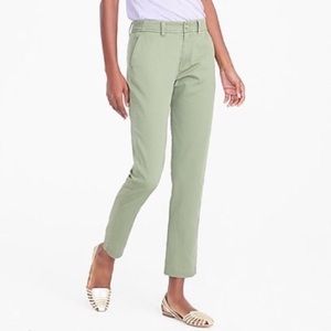 J. Crew green Frankie chinos EUC